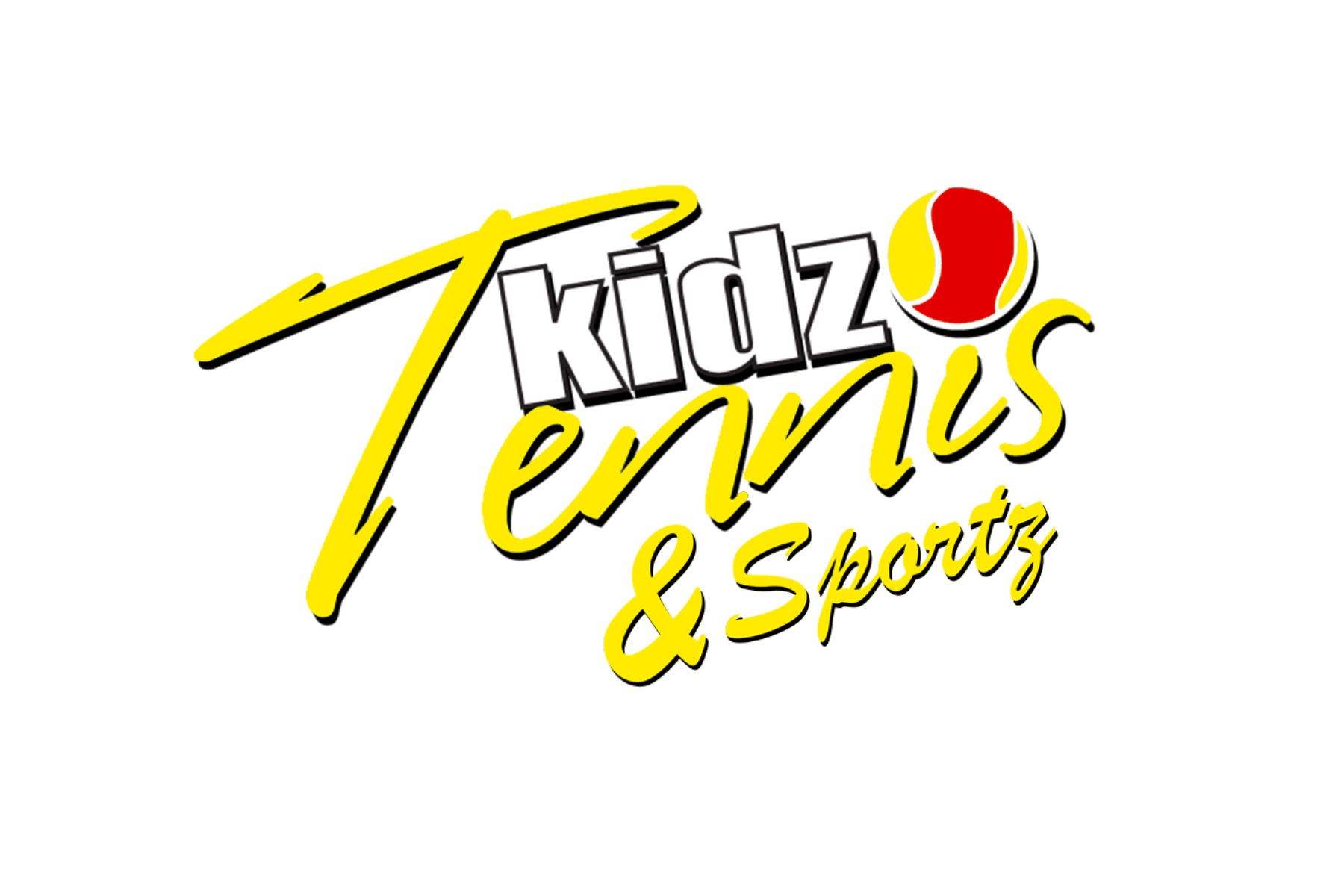 Kidz Tennis & Sportz logo for after school programs, camps & parties. Also a low-cost Nationwide business opportunity for people seeking a proven business model.