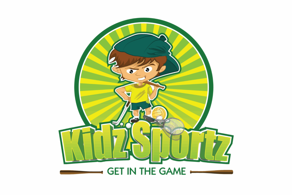The Kidz Multi-Sportz logo for after school enrichment programs, camps and parties.